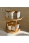 12-Piece Spice Set with Bamboo Lid and Glass Swivel Stand - 6