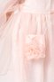 Special Occasion Birthday Party Dress with Balloon Sleeve Bag - 9