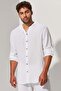 Hooded Double Face Muslin Shirt - 5