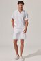 Embroidery Embroidered Short Sleeve Men's Shirt