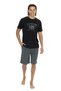 U.S. Polo Men's T-Shirt and Shorts Set with Pockets, Short Sleeve, Crew Neck, Pocket Detail