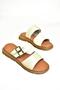 U 291099503   Beige Genuine Leather Women's Slippers - 7