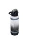 Water Bottle 1000ml with Straw- Black - 2