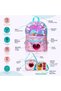 - 17" School Bag Lunch Bag Pencil Case Set of 3 Mermaid Love - Pink - 2