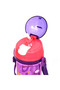 Water Bottle 600ml - Purple - 3