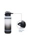 Water Bottle 1000ml with Straw- Black - 3