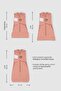 Cloak Sleeping Bag 0-6 Months Cosmos Pink Organic Cotton - 3