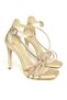 U 480186004   Skin Fabric Thin Heeled Women's Evening Dress Shoes - 7
