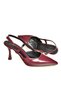 U 480441108   Burgundy Patent Leather Thin Heeled Women's Evening Dress Shoes - 8