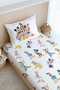 Single Fitted Sheet Set - Cartoon Series - Little Mouse and His All Friends - 3