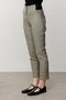 Plaid Skinny Leg Trousers - 4