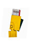 Acar Mira Thermo Leather Passport Case Passport Holder Plain Yellow - 5
