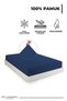 Hypoallergenic Elasticated Bedsheet, 100% Cotton Jersey Fabric, Single/Double/King Size - 4