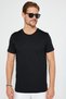 Unisex 5-Pack Black-White-Khaki-Burgundy-Mink Slim Fit Slim Cut 100% Cotton Crew Neck T-Shirt - 3