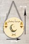 Welcome Ramadan Ornament, Decorative Religious Wall Art Model, Home, Living Room, Door, Wall Decoration - 4