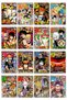 Anime Comic Card Poster - 50 Pcs Colorful Japanese Comic Manga Magazine Cover Wall Decor - 2