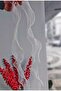 5 Mt Ruffled Tulle Ribbon - Floral Material, Bridal Bouquet - 4