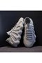 Gray Sneaker Knitwear Sports Unisex Shoes, You Should Choose One Size Larger. - 8