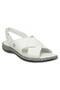 D25Ys-2525Z Daily White Women's Sandals
