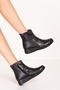 Women's Genuine Leather Snake Detailed Boots Elnr.5912 - 5