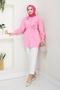 Designed Detailed Tie-Up Shirt - Powder / Ü102