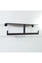 2-Pack Toilet Paper Holder with Shelf & Phone Place - 4