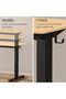Flexispot Electric Standing Desk, 122 x 65cm Adjustable Height Desk - Coco Bolo - 5