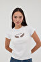 Leopard Winged Short Sleeve T-Shirt P1652-E2 - 4
