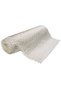 Cream 45 Cm X 10 Mt Leather Satin Luxury Quilted French Guipure Detail Shelf Drawer Cover/Cabinet Cover - 6