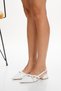 Open Back Pointed Toe Short Heel Casual Ballerina Women's Heeled Shoes - 2