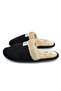 Fluffy House Slippers for Men and Women, Noiseless, with Fur Inside the Sole, Washable Dowry Bundle - 4