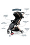 Teknum Explorer Travel Stroller-Black - 3