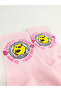 Unisex Love Socks Stylish Comfortable Style Patterned Punk My Heart Is Calling Your Trouble Pink College Socks - 2