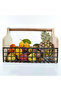 Countertop Fruit Vegetable Metal Transport and Storage Basket - 2