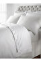 King Size / Double Striped Satin Hotel Duvet Cover Set |   220cm X 240cm |   Without Sheets