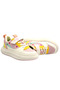 1900 Phlon Light Sole Velcro Girls' Sports Shoes Pudra - 4