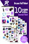 Arcane Laptop Notebook Tablet Sticker Full Paket - 10SET