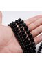 8mm Smooth Black Agates Natural Stone Beads For Jewelry Making Round Onyx Loose Beads 6 8 10 12mm Di - 3