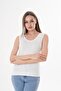 Women's Front and Back V-Neck Undershirt 260017 - - 4