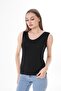 Women's Front and Back V-Neck Undershirt 260017 - - 2