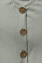 Organic Wooden Buttoned Report Long Sleeve 3-Piece Romper Set Baby Romper - 4