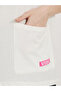Utility Pocket Detail High Neck Oversized T-Shirt - 4