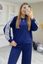 Modal Fabric 4 Stripe Tracksuit Set - 3