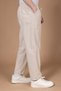 Men's Raw Cloth Elastic High Waist Comfortable Fit 100% Natural Cotton Tracksuit Bottom Pants Bottom Clothing 2188 - 3