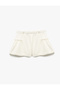 Beige Baby Girl Shorts 5Smg40010Aw