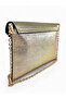 Women's Portfolio & Clutch Bag with Gold Chain Strap (29 X 19 cm) - 3