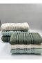 Verde 6-Piece 30X50 and 50X90 cm Hand and Face Towel Set 100% Cotton - 3