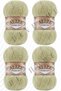Alize Angora Gold Hand Knitting Thread Yarn Wool Vest Yarn 4 Pieces Acrylic Wool Yarn