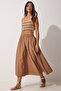 Balloon Parachute Midi Skirt Biscuit Lul0001 - 2