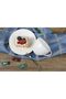 12PCS NBC CUP AND SAUCER SET EMBOSSED RIPPLE - 3